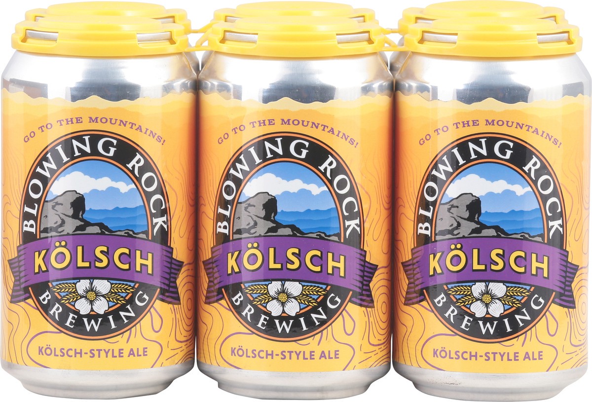 slide 11 of 12, Blowing Rock Kolsch Beer 6 - 12 fl oz Cans, 6 ct; 12 fl oz