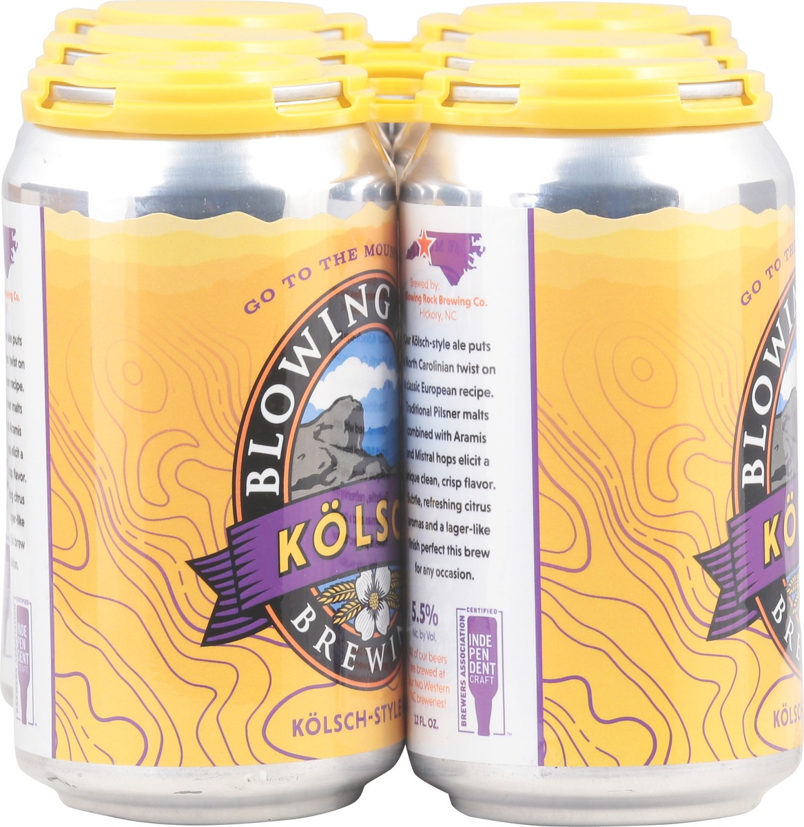 slide 9 of 12, Blowing Rock Kolsch Beer 6 - 12 fl oz Cans, 6 ct; 12 fl oz