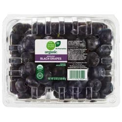 Simple Truth Organic Black Seedless Grapes