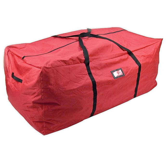 slide 1 of 5, TreeKeeper Santa's Bags X-Large Tree Storage Bag - Red, 1 ct