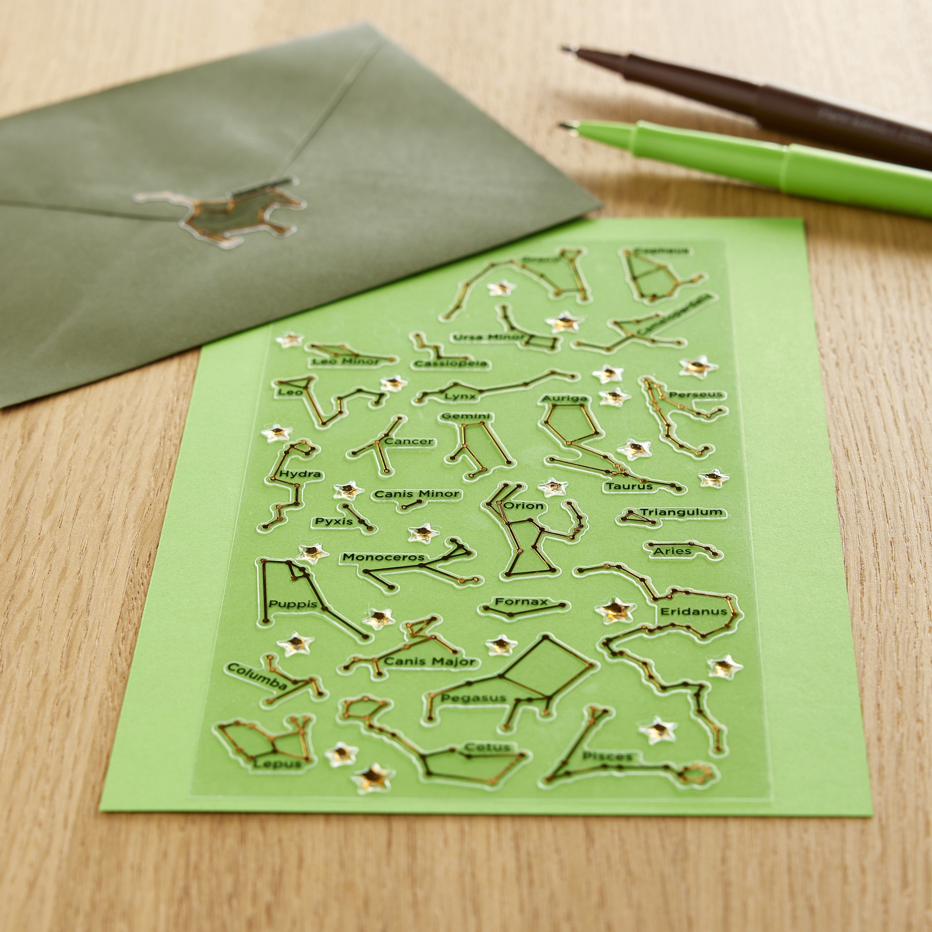 slide 2 of 4, Constellation Stickers By Recollections, 4 in x 8.5 in