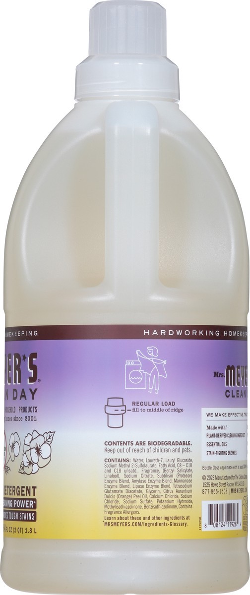 slide 6 of 13, Mrs. Meyer's Clean Day Compassion Flower Scent Laundry Detergent 64 fl oz, 64 fl oz