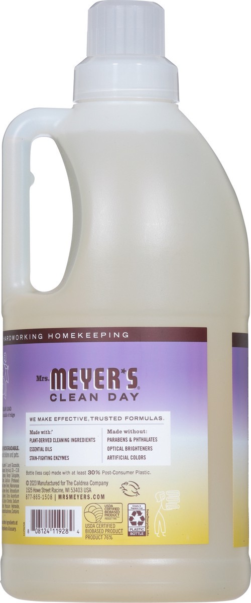 slide 13 of 13, Mrs. Meyer's Clean Day Compassion Flower Scent Laundry Detergent 64 fl oz, 64 fl oz