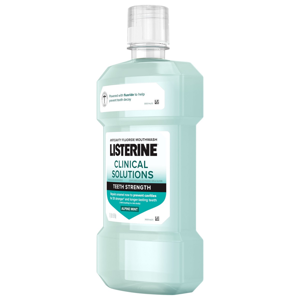 slide 8 of 13, Listerine Enamel Strength Anticavity Fluoride Mint Mouthwash, 1 L, 33.8 fl oz