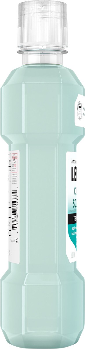 slide 9 of 13, Listerine Enamel Strength Anticavity Fluoride Mint Mouthwash, 1 L, 33.8 fl oz