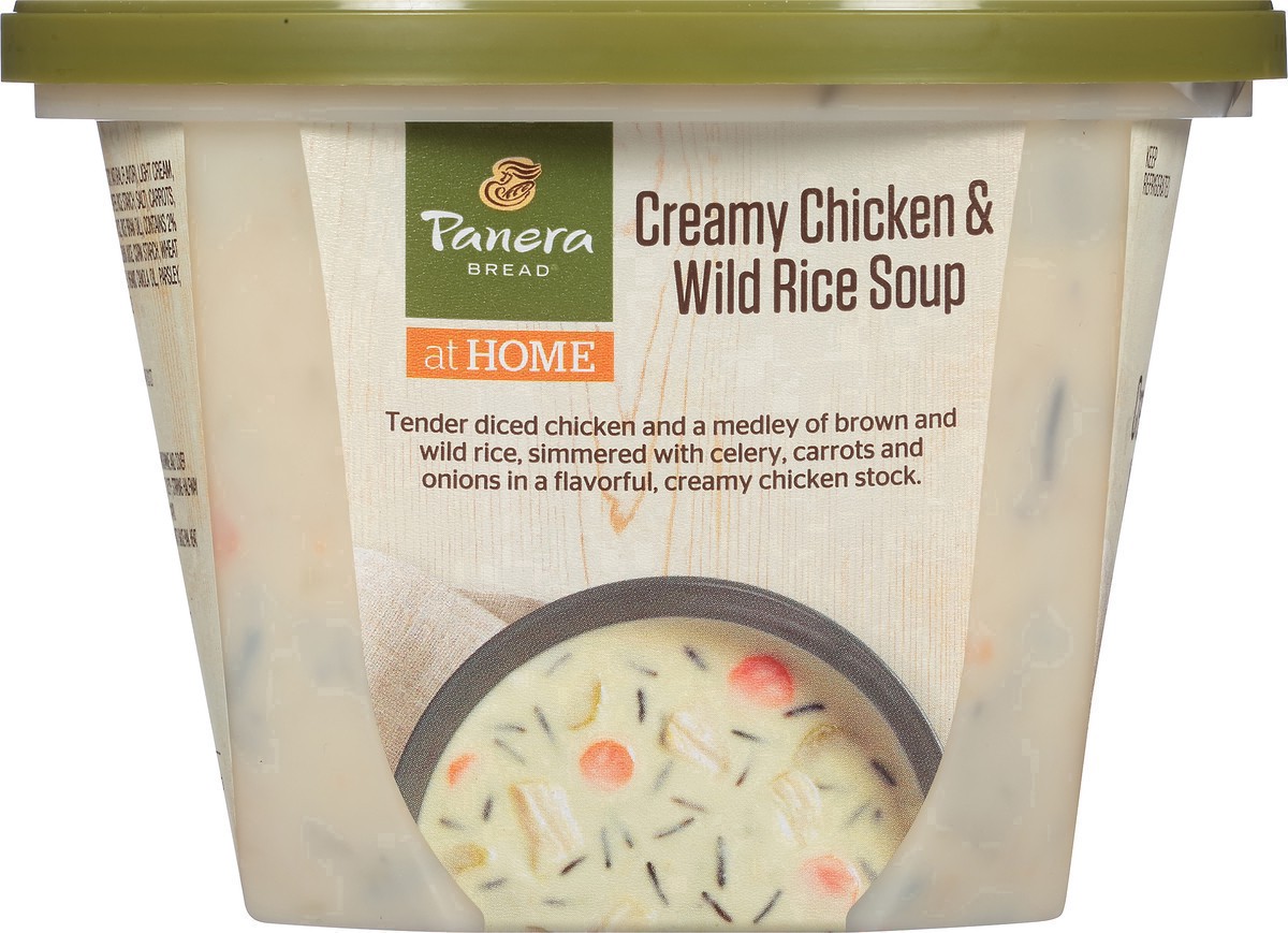 slide 15 of 45, Panera Bread Creamy Chicken & Wild Rice Soup, 16 OZ Soup Cup (Gluten Free), 16 oz