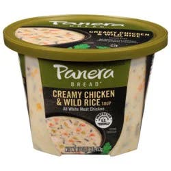 Panera Bread Creamy Chicken & Wild Rice Soup, 16 OZ Soup Cup (Gluten Free)