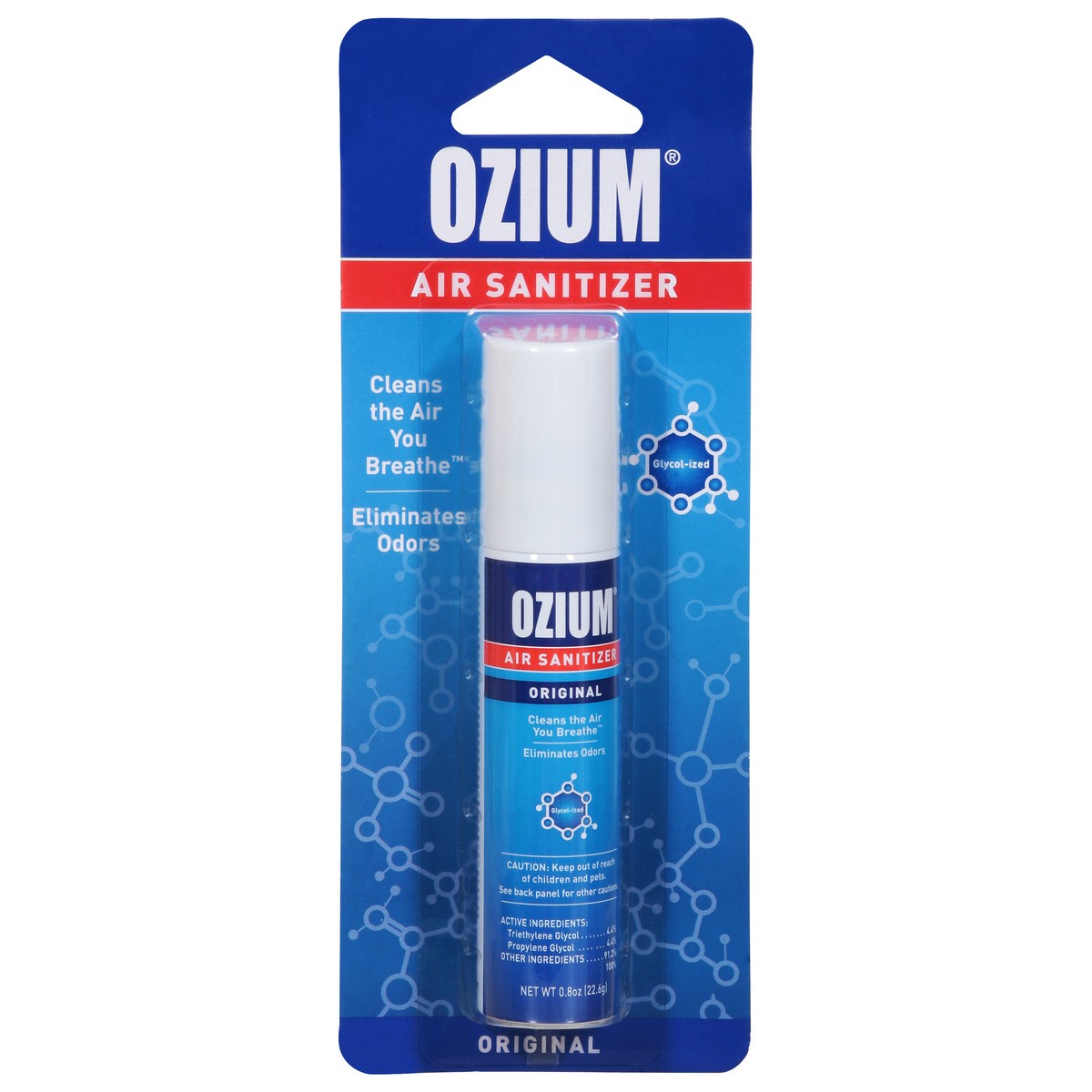 slide 1 of 10, Ozium Air Sanitizer, Original, 0.8 oz