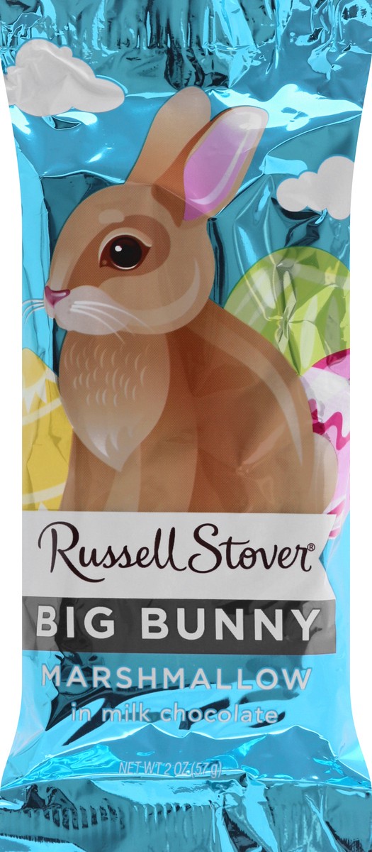 slide 5 of 8, Russell Stover Easter Marshmallow Milk Chocolate Big Easter Bunny, 2 oz., 2 oz