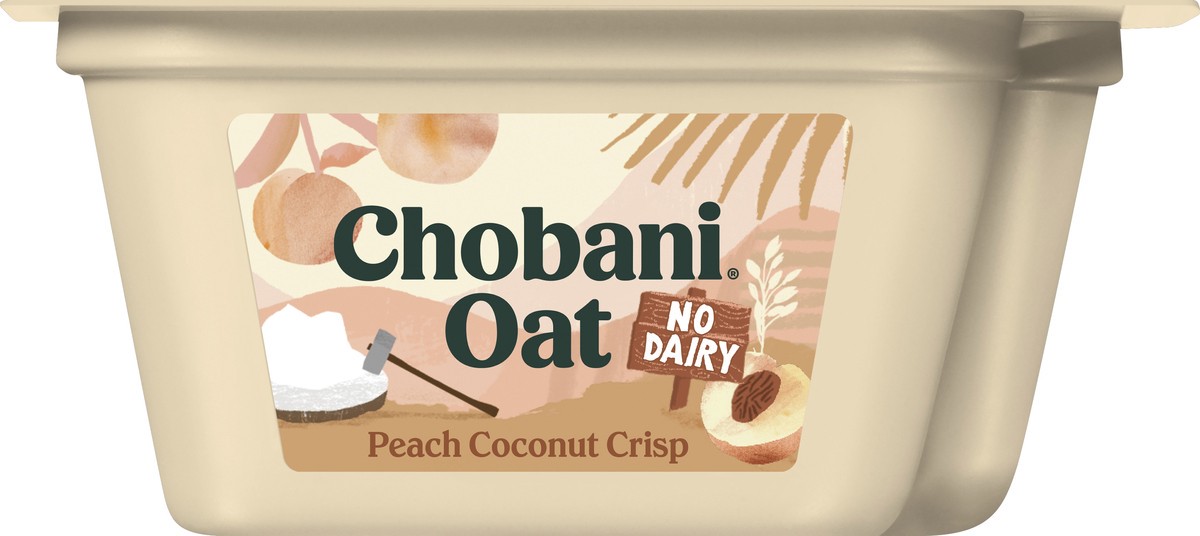 slide 5 of 6, Chobani Peach Coconut Crisp Oat Blend, 5.3 oz