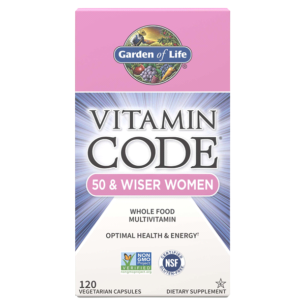 slide 1 of 1, Vitamin Code 50+ Womens Multi, 120 ct