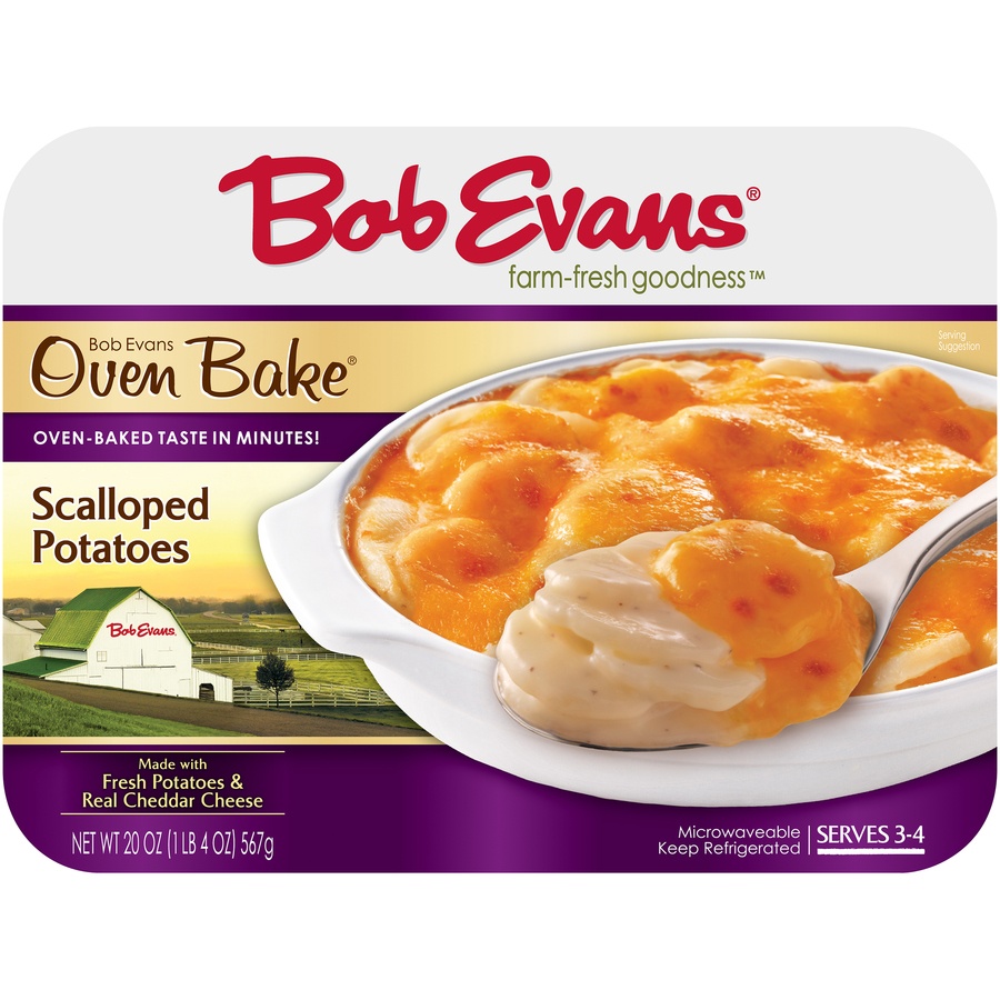 slide 1 of 3, Bob Evans Oven Bake Scalloped Potatoes, 20 oz