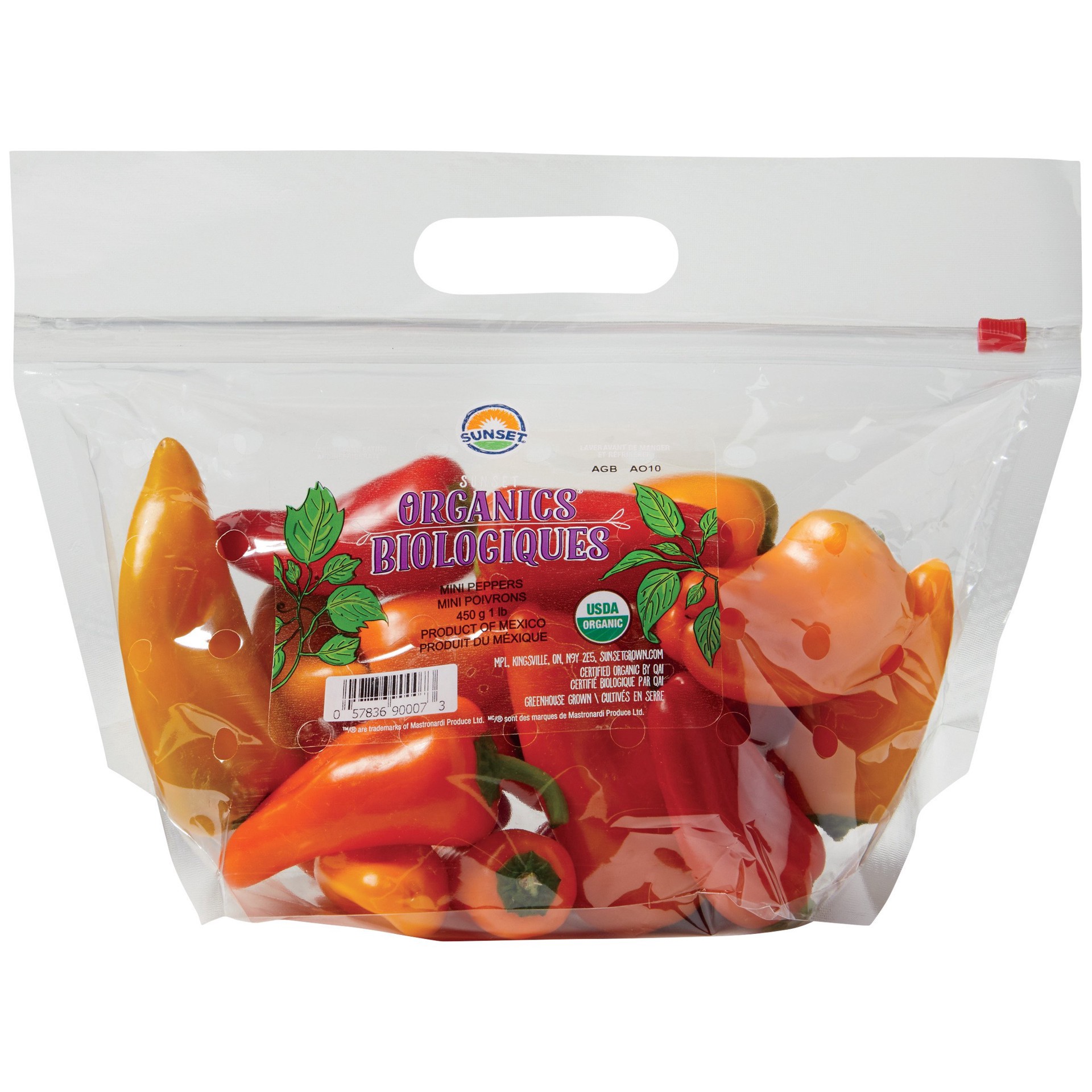 slide 1 of 11, Veg-Land Organic Mini Sweet Peppers 1 lb, 1 lb