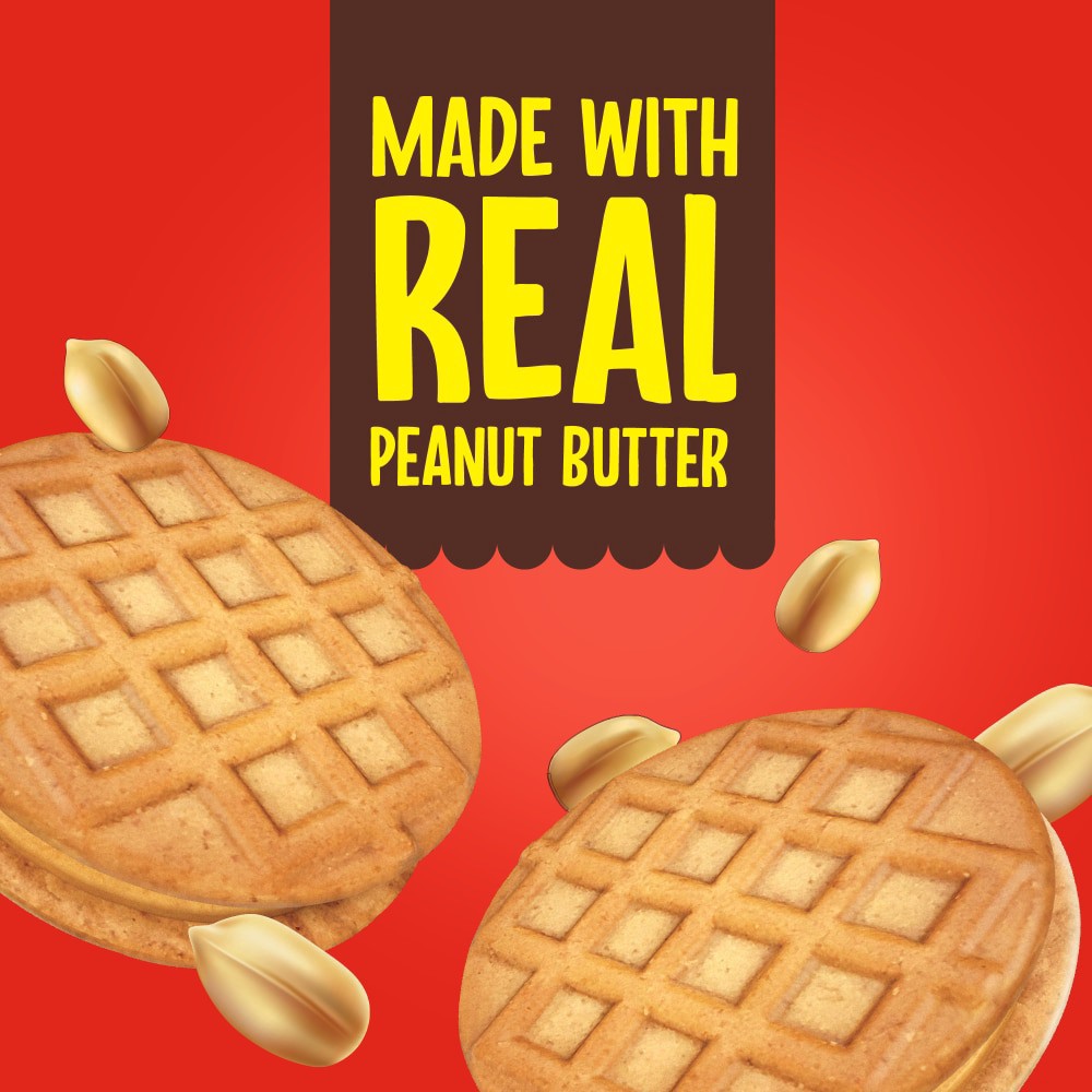 slide 3 of 4, Kroger Really Nutty Peanut Butter Sandwich Cookies, 16 oz