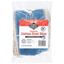 First Street 24 Inch Washable Dust Mop Refill