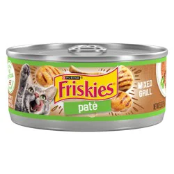 Purina Friskies Wet Cat Food Pate, Pate Mixed Grill