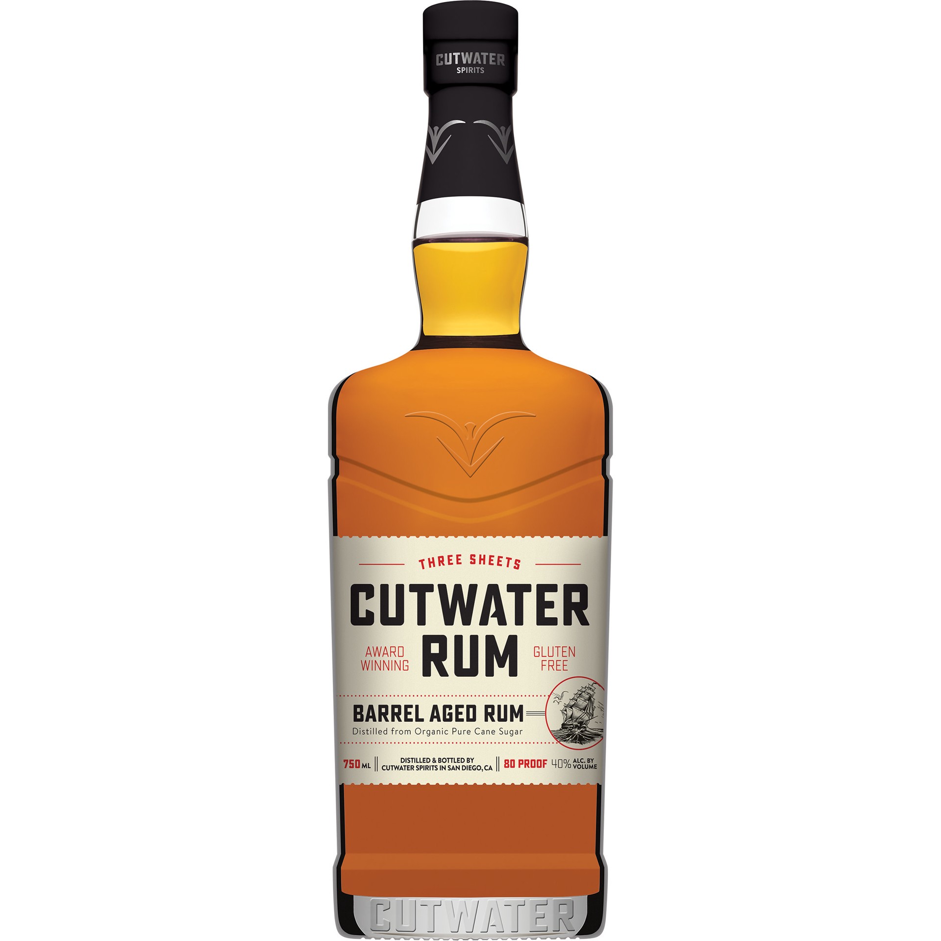 slide 1 of 1, Cutwater Spirits Bali Hai Barrel Aged Rum, 750ml Bottle, 750 ml