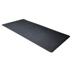 CAP Multi use mat with diamond plate pattern, black