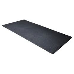 CAP Multi use mat with diamond plate pattern, black