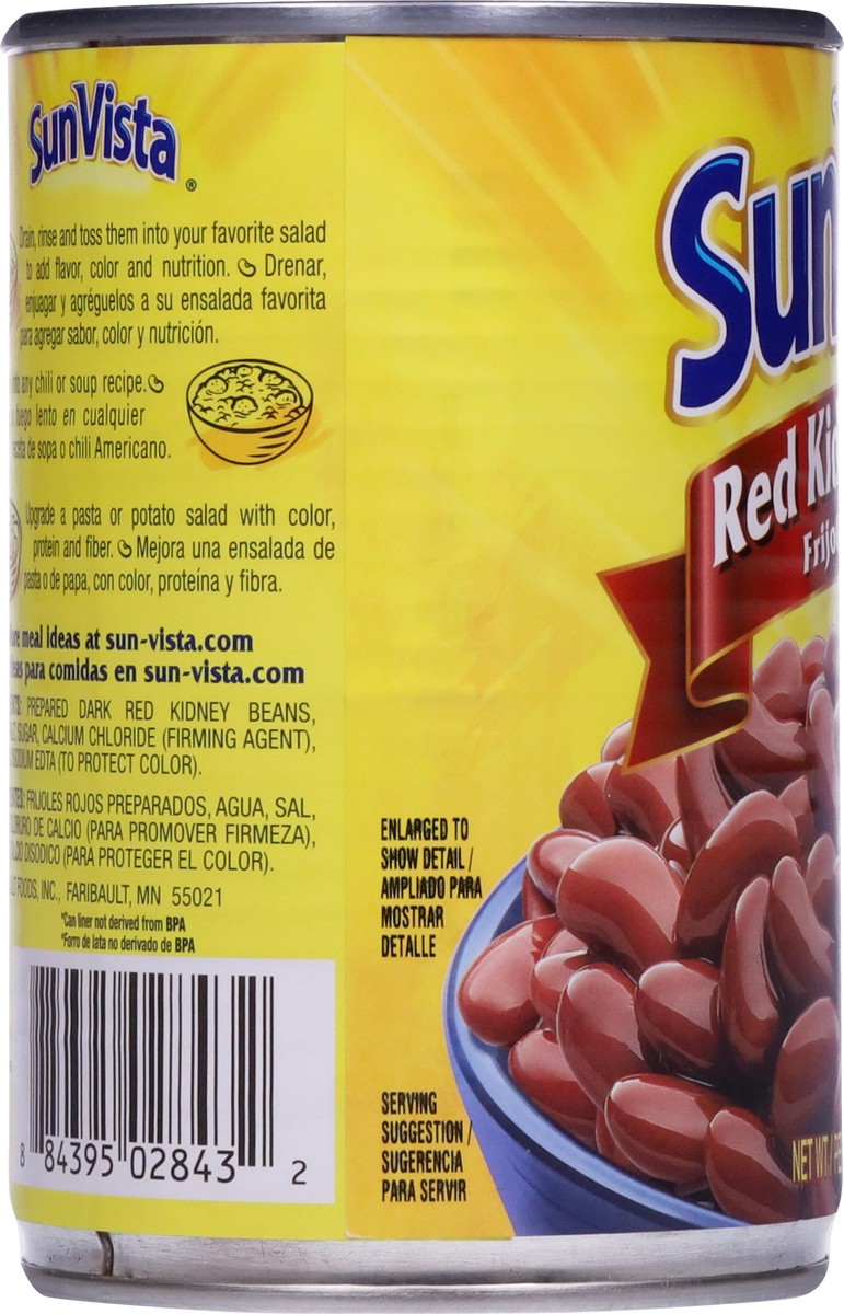 slide 3 of 9, SunVista Red Kidney Beans 15 oz, 15 oz