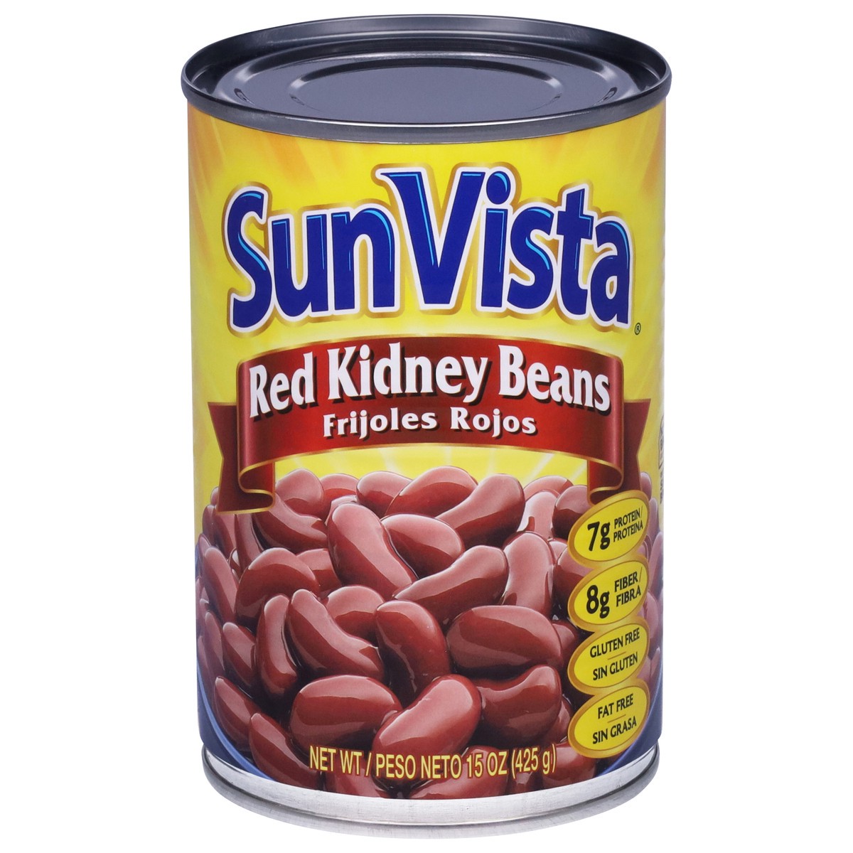 slide 1 of 9, SunVista Red Kidney Beans 15 oz, 15 oz