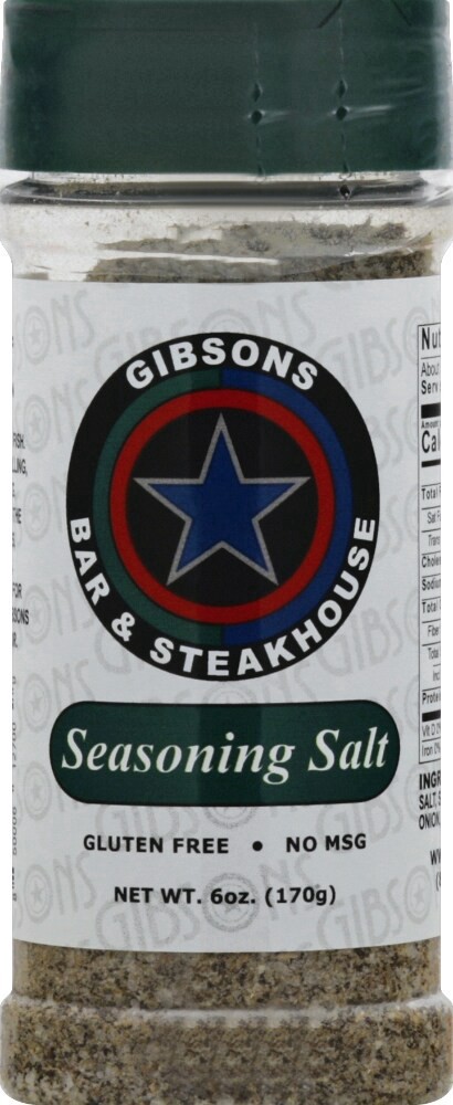 slide 4 of 4, Gibsons Bar & Steakhouse Seasoning 6 oz, 6 oz