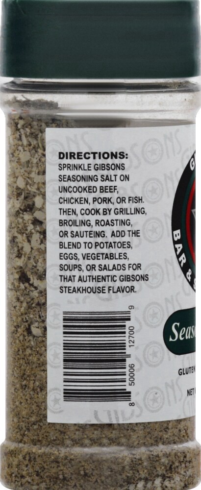 slide 3 of 4, Gibsons Bar & Steakhouse Seasoning 6 oz, 6 oz