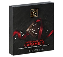 slide 1 of 1, Signature Reserve Caramels Dark Chocolate, 7 oz
