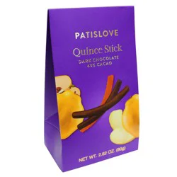 Patislove Dark Chocolate Covered Quince Sticks
