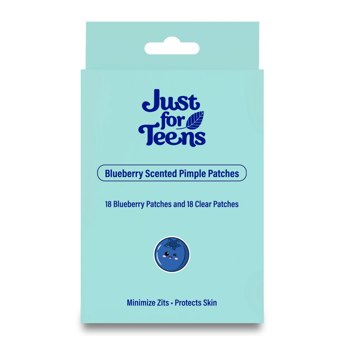 slide 1 of 2, Just for Teens Pimple Patches with Blueberry Scent 36ct, 36 ct