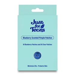 Just for Teens Pimple Patches with Blueberry Scent 36ct