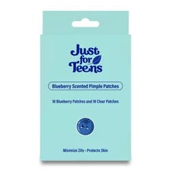 Just for Teens Pimple Patches with Blueberry Scent 36 ct