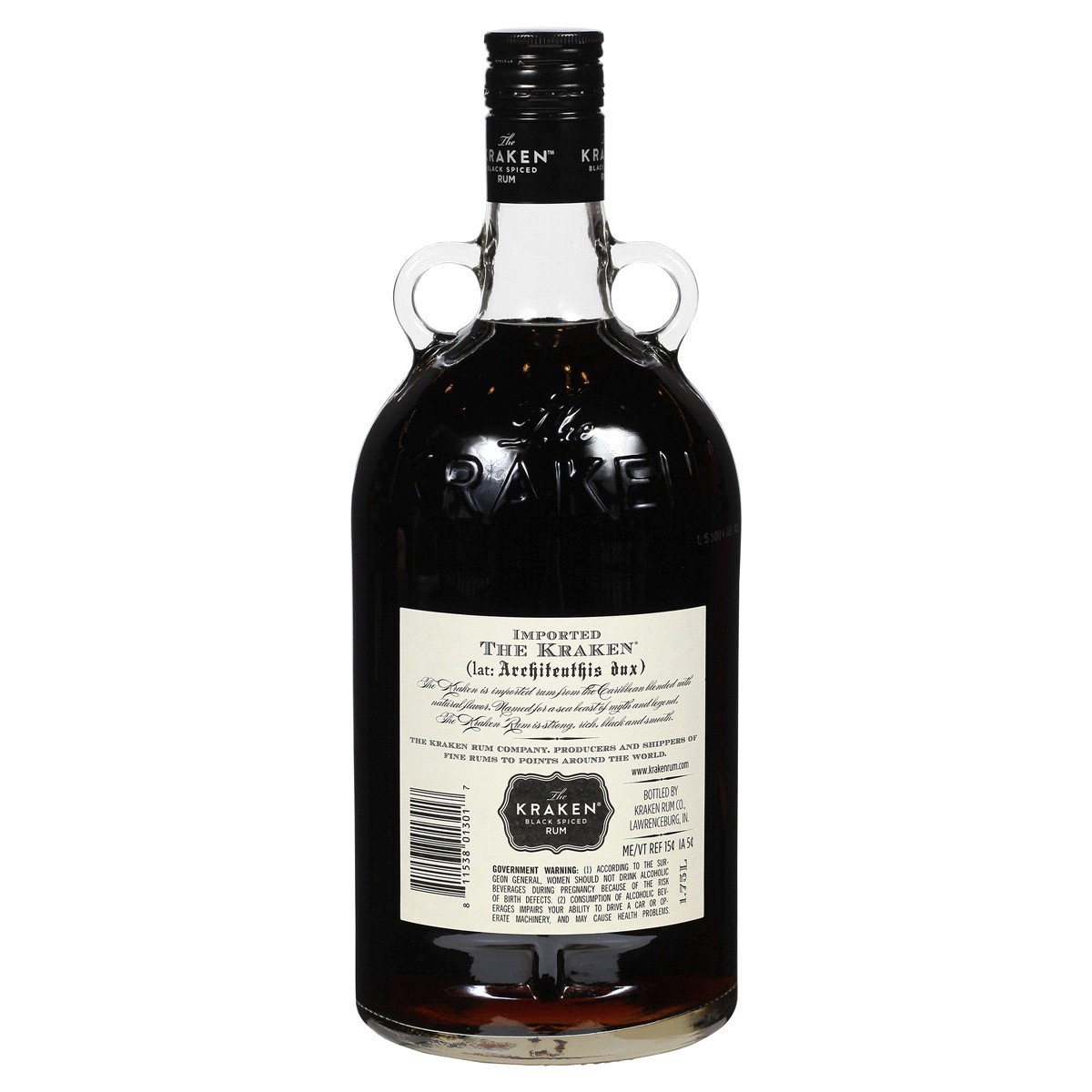 slide 2 of 2, The Kraken Black Spiced Rum, 1.75 liter