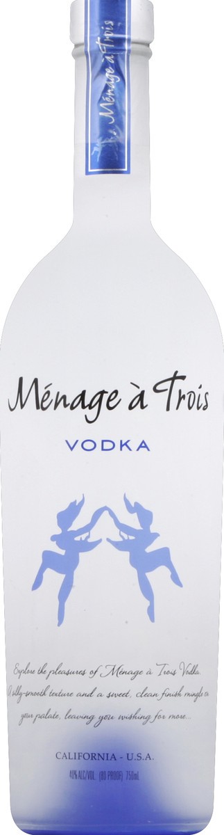 slide 2 of 2, Menage a Trois Vodka, 750 ml