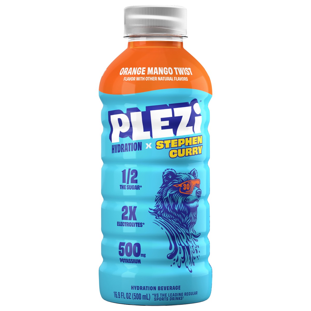 slide 6 of 9, PLEZi Hydration, Orange Mango 16.9 oz, 16.9 fl oz