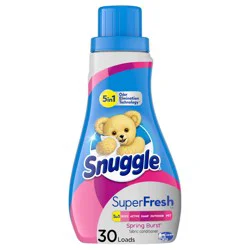 Snuggle Liquid Fabric Softener SuperFresh Spring Burst