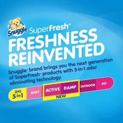 Snuggle Liquid Fabric Softener SuperFresh Spring Burst