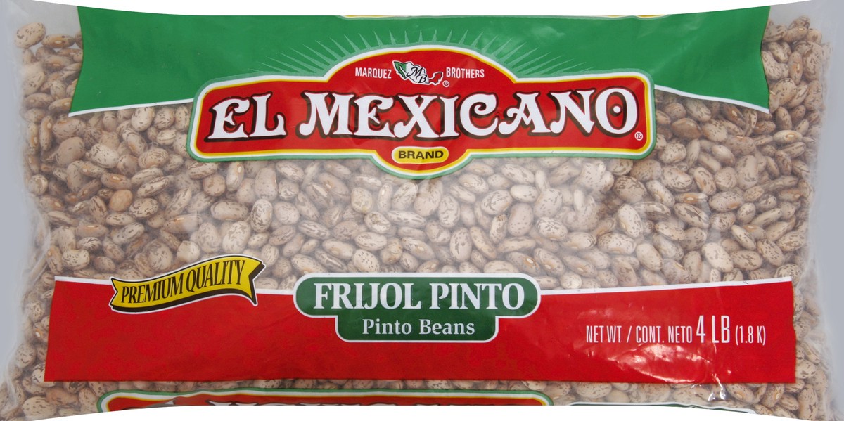 slide 1 of 6, El Mexicano Pinto Beans 4 lb, 4 lb