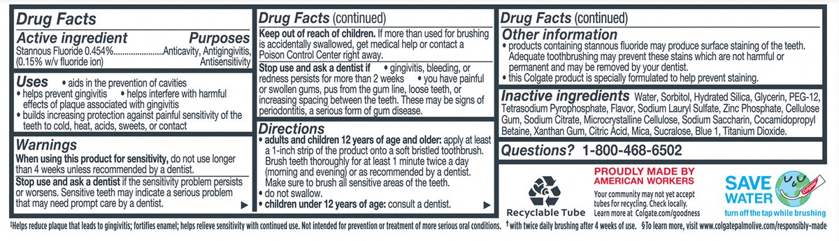 slide 6 of 7, Colgate Total Whitening Toothpaste Gel, 3.3 oz., 3.3 oz