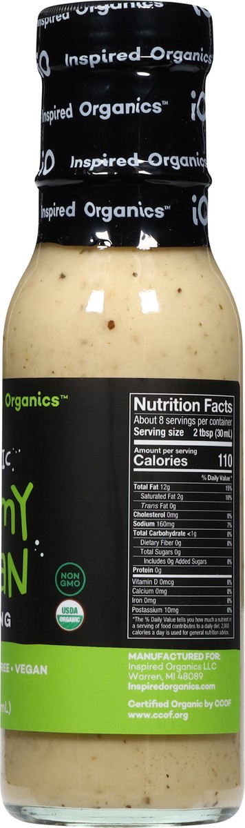 slide 3 of 14, Io Brand Dressing Italian Creamy Og, 1 ct