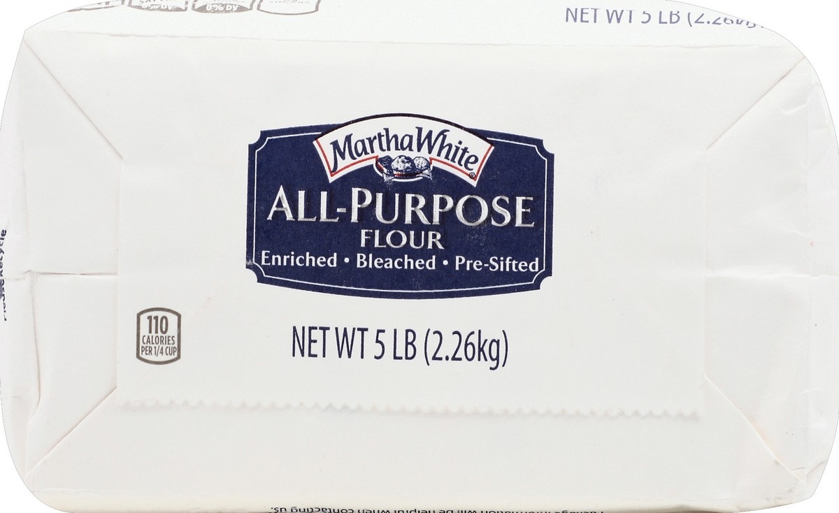 slide 6 of 6, Martha White All-Purpose Flour 5 lb, 5 lb