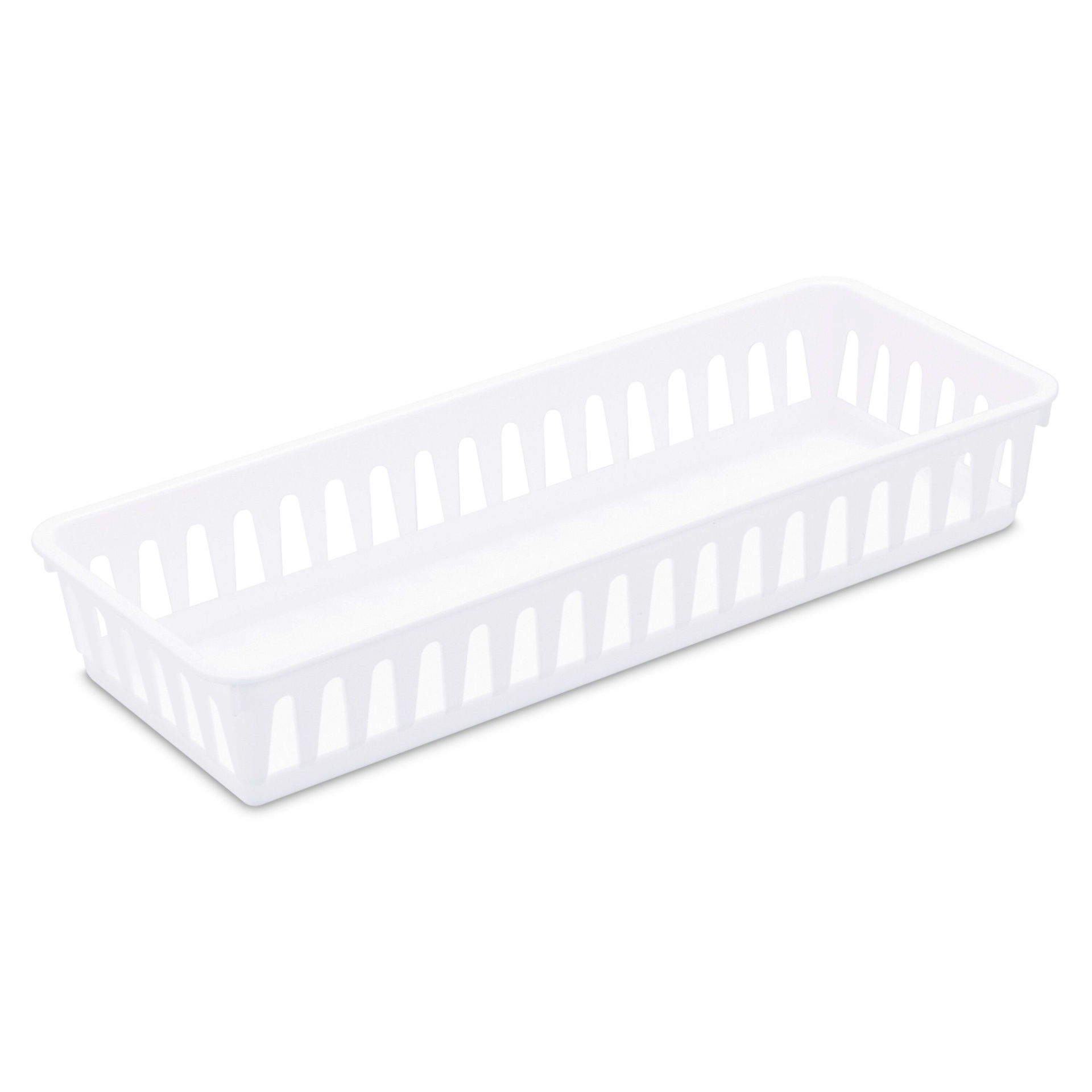 slide 1 of 1, Sterilite Organizer, White, 1 ct