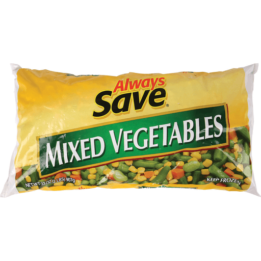 slide 1 of 1, Always Save Frozen Mixed Vegetables, 32 oz