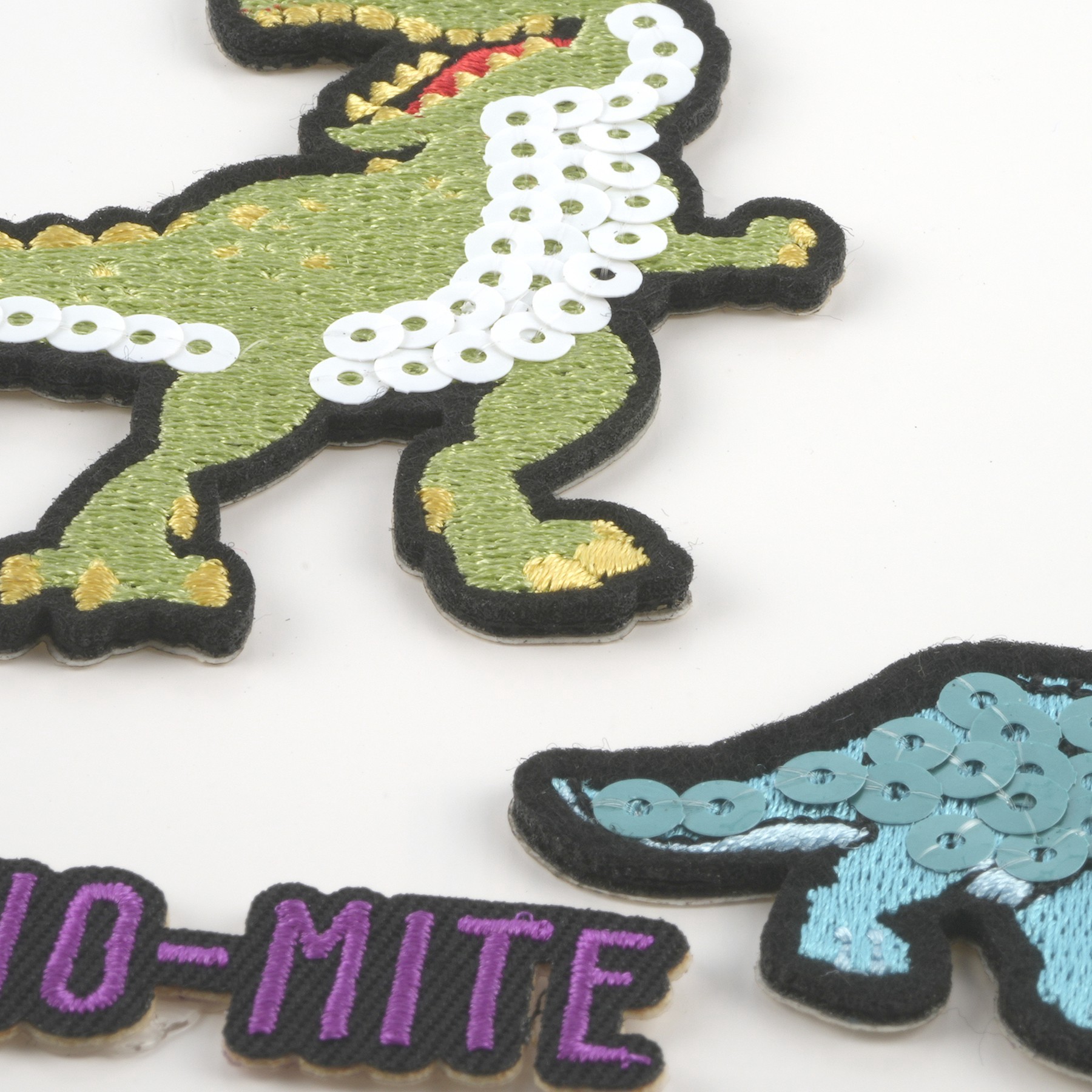 slide 2 of 2, Dinosaur Embroidery Stickers By Creatology, 0.5 in - 3 in