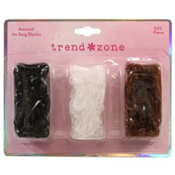 Trend Zone No Snag Hair Polyband Elastics