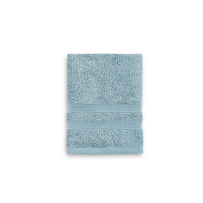 slide 1 of 3, Wamsutta Ultra Soft MICRO COTTON Washcloth - Aqua, 1 ct