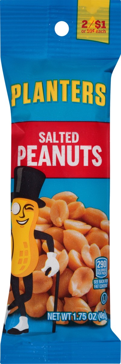 slide 6 of 7, Planters Salted Peanuts, 1.75 oz