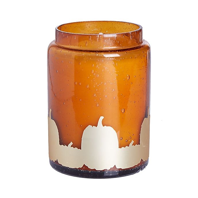 slide 1 of 1, Bee & Willow Home Bee & Willow Pumpkin Pie Gilded Accent Candle, 1 ct