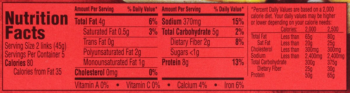 slide 2 of 8, BOCA Veggie Breakfast Links, 10 ct Box, 10 ct