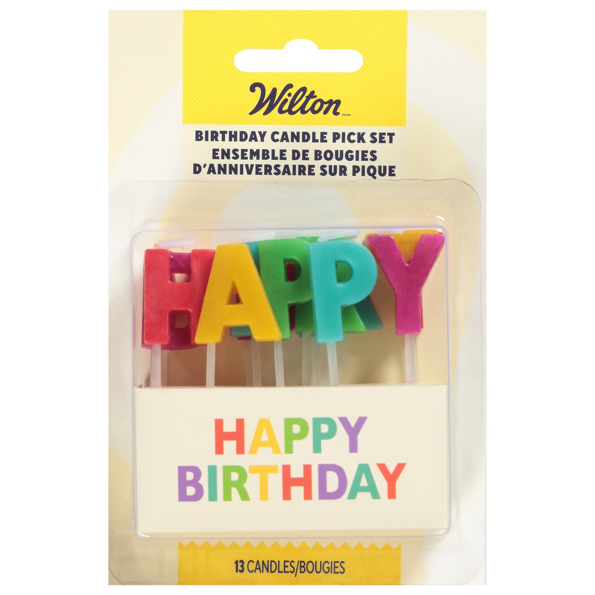 slide 1 of 9, Wilton Birthday Candle Pick Set 1 Set, 1 ct